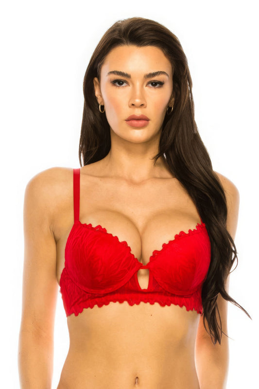 Coverage Lace Trim Bra | ACCESSORIES, Barbados Cherry, Burlwood, CCPRODUCTS, LINGERIE, SALE, SALE 50% OFF, SALE ACCESSORIES | Style Your Curves