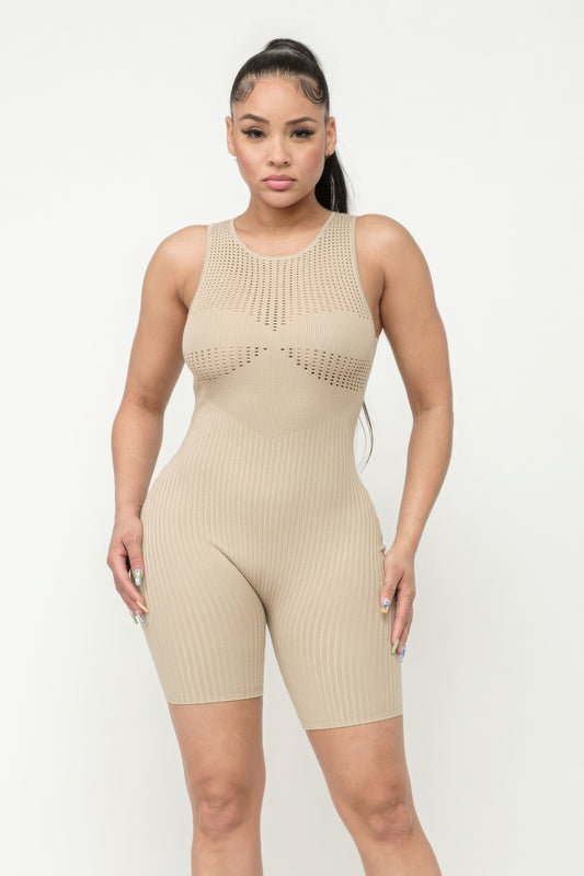 Poinetlle Stitch Romper | APPAREL, BASICS & ACTIVEWEAR, CCPRODUCTS, Cobalt Blue, JUMPSUITS & ROMPERS, SALE, SALE 30% OFF, SALE APPAREL, Stone, White | Style Your Curves