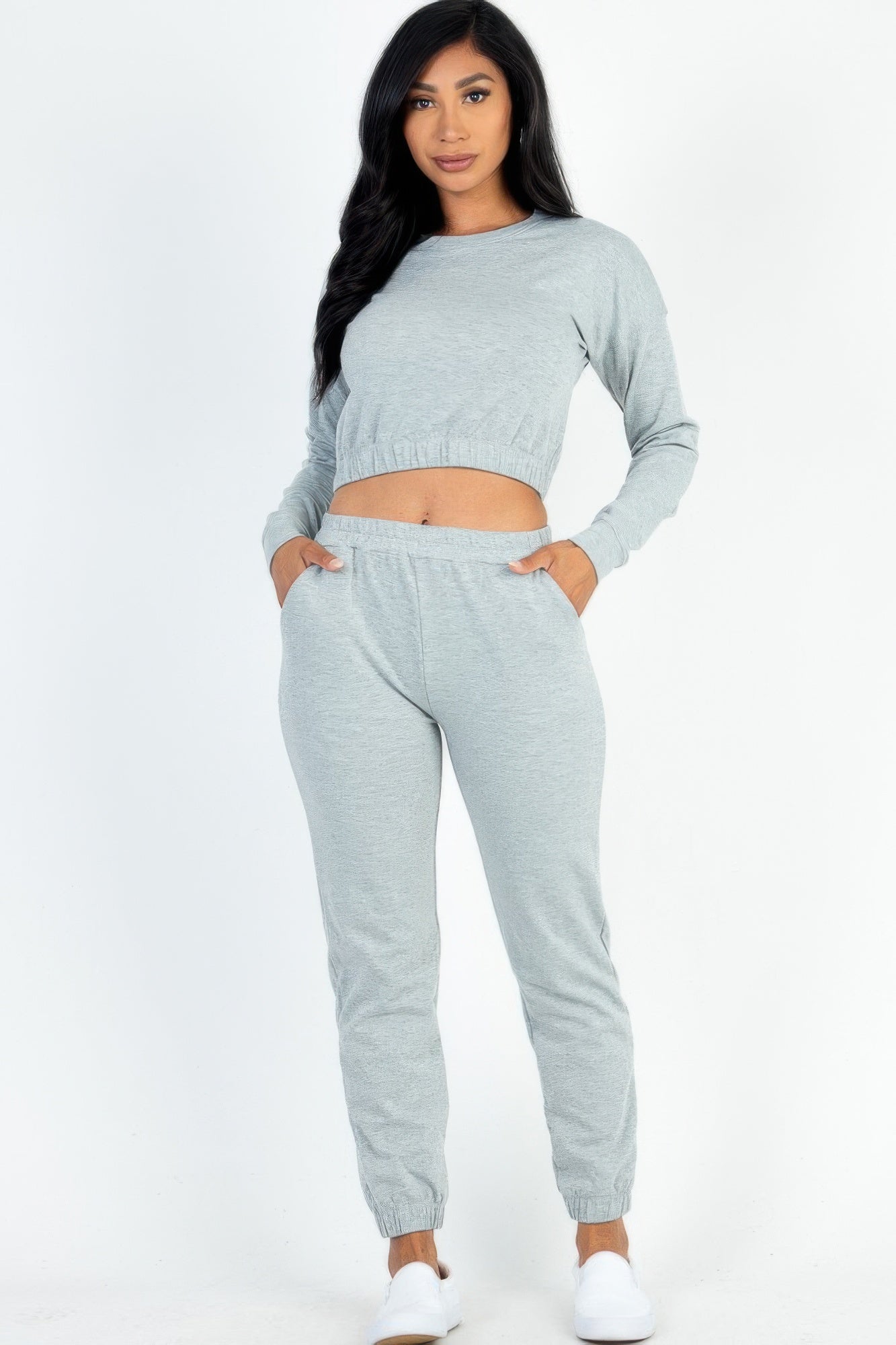 French Terry Pullover & Joggers Set