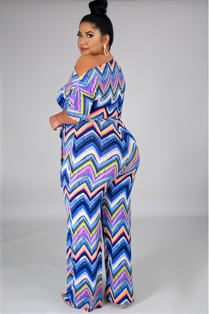 Chevron Chic Jumpsuit