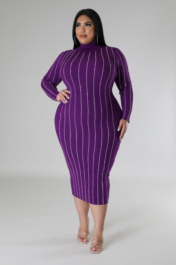 Fantasy Baby Dress | CCPRODUCTS, Magenta, NEW ARRIVALS, PLUS SIZE, PLUS SIZE DRESSES, Purple | Style Your Curves