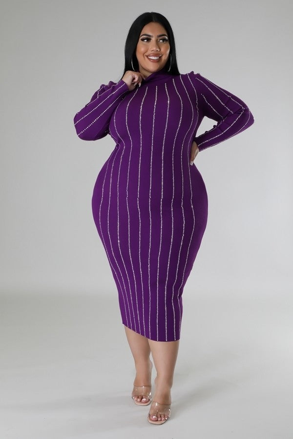 Fantasy Baby Dress | CCPRODUCTS, Magenta, NEW ARRIVALS, PLUS SIZE, PLUS SIZE DRESSES, Purple | Style Your Curves