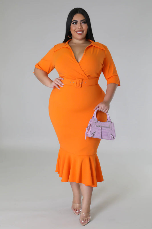 Plus Size Walking on Sunshine Dress DRESSES, NEW ARRIVALS, PLUS, PLUS SIZE, PLUS SIZE DRESSES Style Your Curves